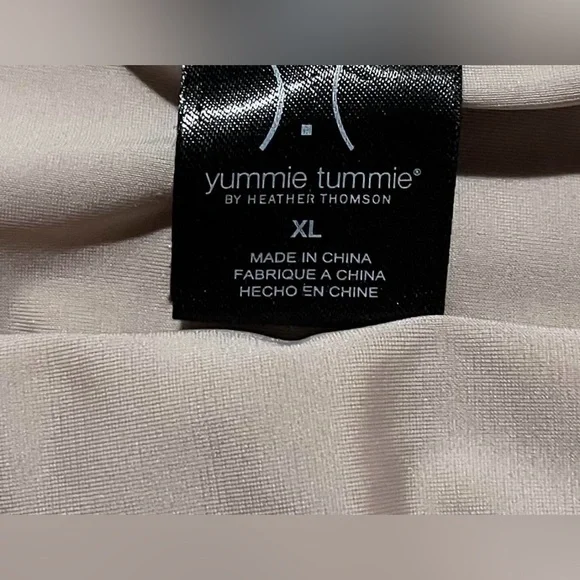 Yummie Tummie Women’s Elegant Silver Tank Top Shapewear Tummy Control Size XL - Picture 5 of 6